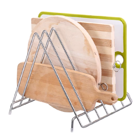 不锈钢线制砧板架